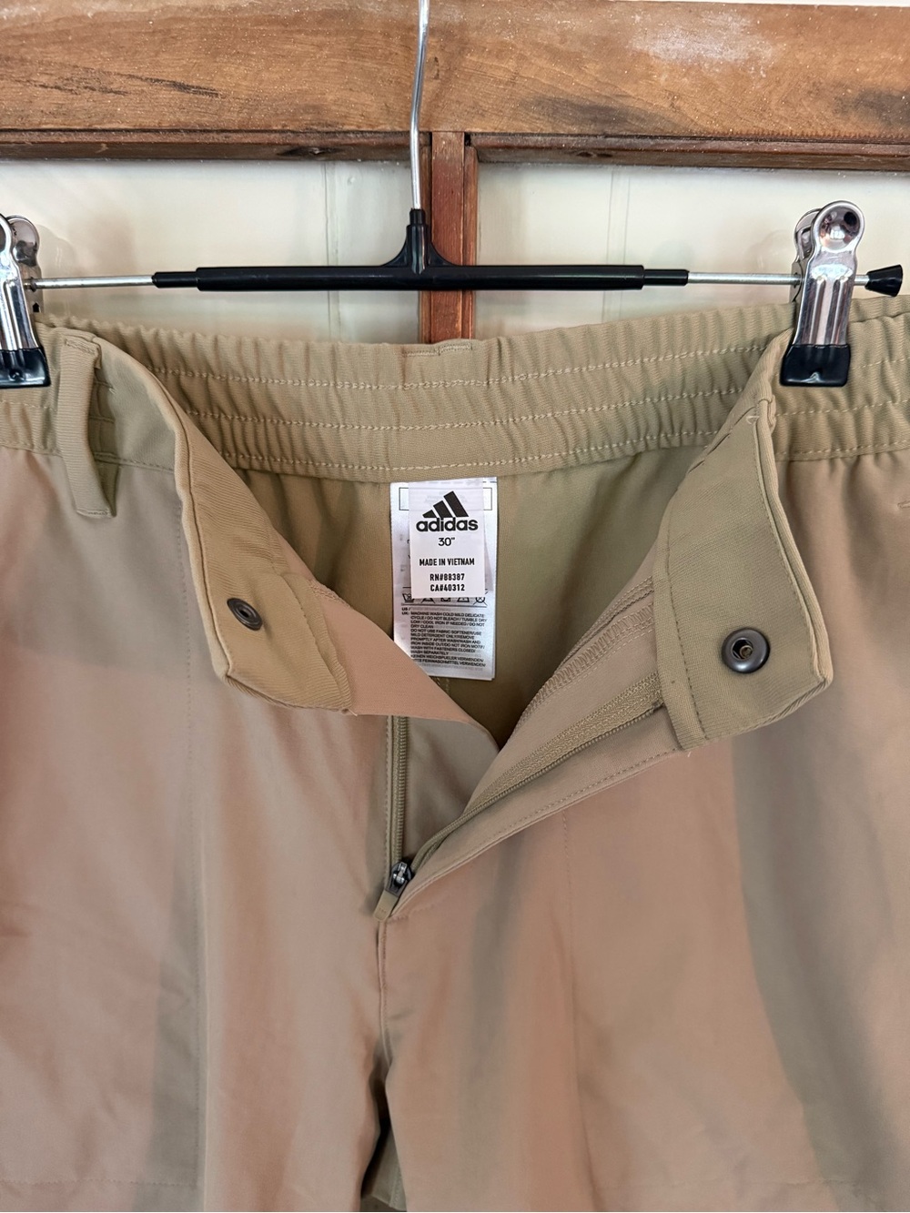 Adidas Go-To Hybrid 9” Performance Golf Shorts Men’s Size 30 Stretch Casual - Picture 6 of 9